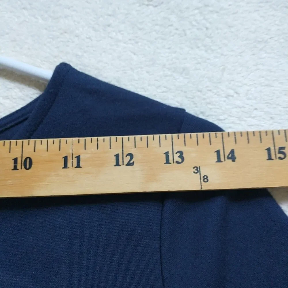 Ripley Rader T-shirt Top Womens 2 Navy Blue Short Sleeve Cotton Capsule*READ - Picture 6 of 9